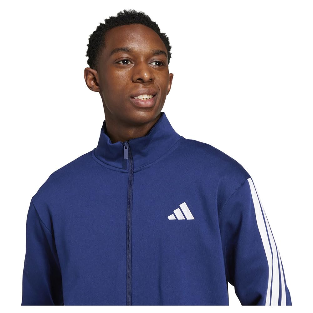 adidas Dresy Mężczyźni Sportswear Basic 3 Stripes Fleece Tracksuit