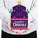 Big Dot of Happiness Happy Diwali - Treat Box Party Favors - Festival of Lights Party Goodie Gable Boxes - Set of 12