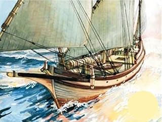 OREL Paper Model Kit Genoese Pink 1/100 254 Civilian Fleet (Italy)