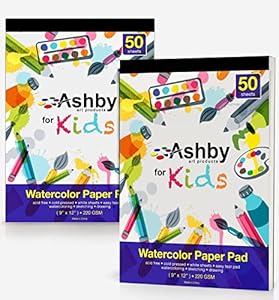 Ashby Für Kinder Aquarellpapier 2 Blöcke