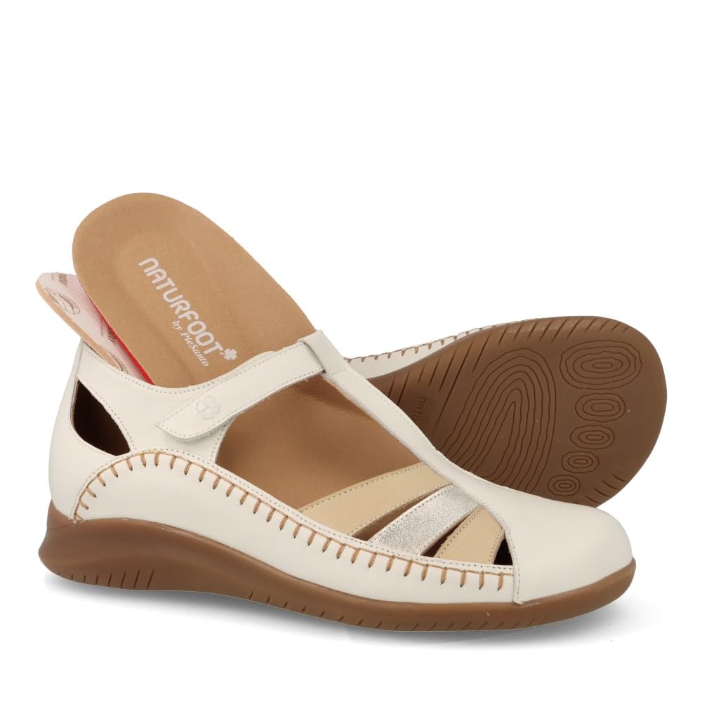 PIESANTO - Sandalias en Piel Naturfoot 20260997 para: Mujer