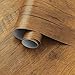 EeeComing Contact Paper Wood Grain Peel and Stick Wallpaper Countertops Cabinets Waterproof Easy to Clean Rustic Wood Wallpaper Self Adhesive Removable Vinyl Roll Brown 78.7Inx17.7In