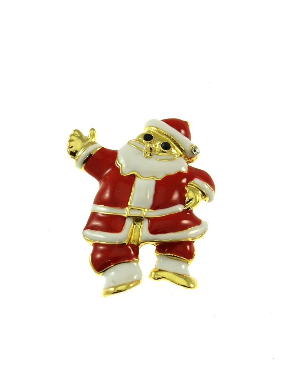 Zac's Alter Ego Christmas Themed Elegant Brooch Pins - Multiple Designs