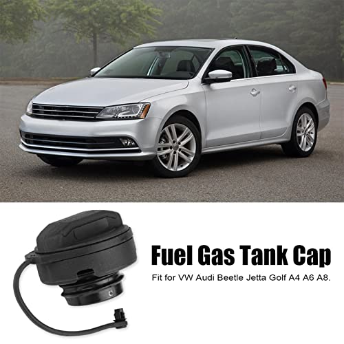 Fuel Gas, Black ABS Fuel Gas Cover Fuel Assembly 1J0201553A Replacement Fit for RS6 S6 S8
