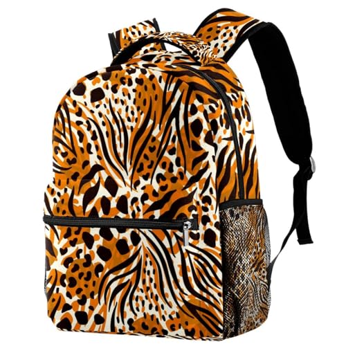 Sac à dos d'école multicolore 29.4x20x40cm pour adolescents et filles