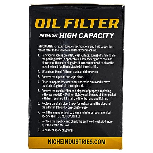 NICHE Oil Filter for Polaris Ranger General RZR XP 4 Trail S Ranger Crew 1000 Sportsman 800 ACE 570 500 900 - Thumbnail 6