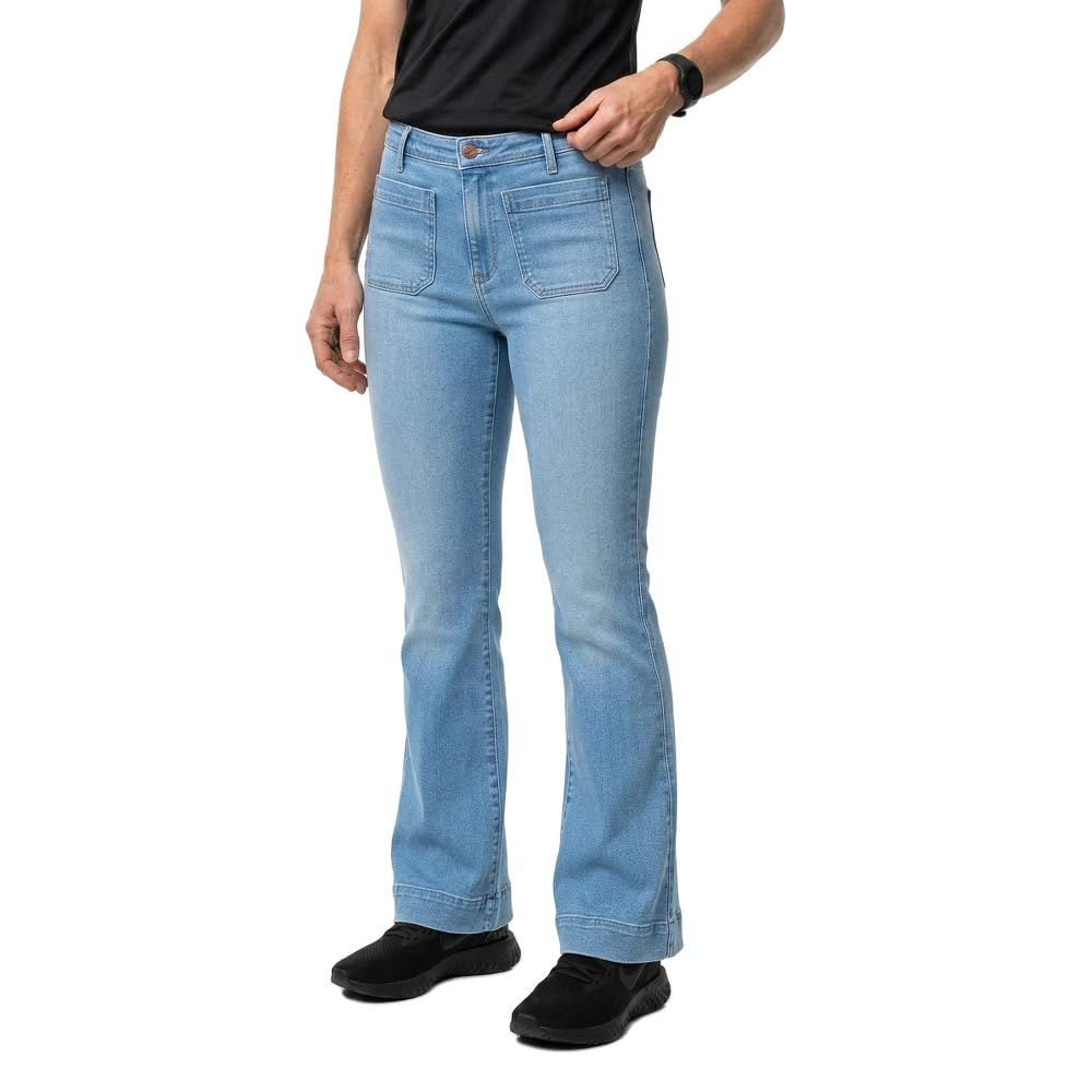 Wrangler Women's Flare Jeans, Hazel, W26/L34