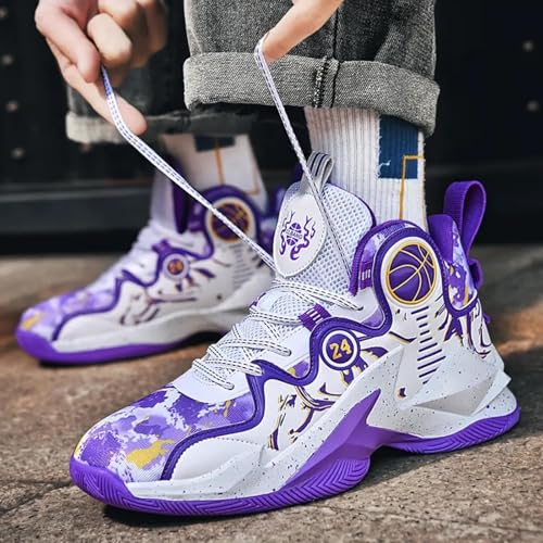 Zapatos de baloncesto cómodos y resistentes al desgaste para caminar 5