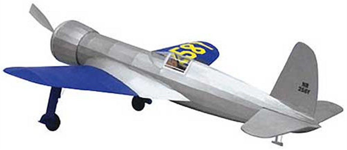 Hughes 1B Racer Wooden Model Airplane