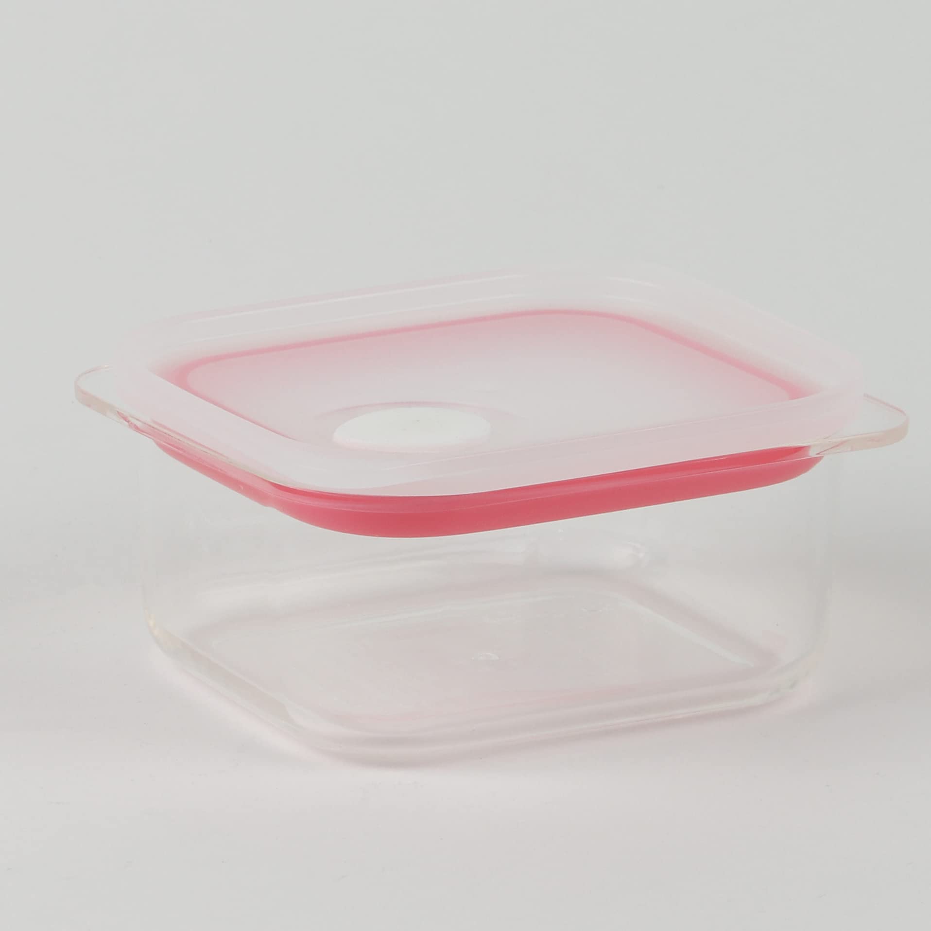 Amazon｜パール金属 Easy Clean 浅型 密閉 保存容器 S ピンク