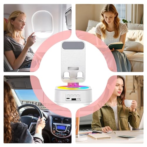 Support mobile au volume net acoustique et station d'accueil pour streaming de table - 3