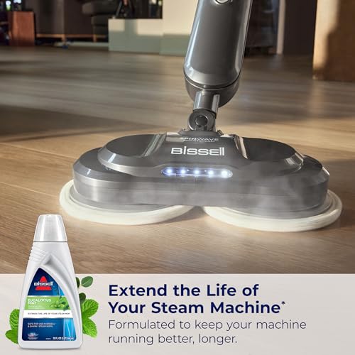 Image of BISSELL EUCALYPTUS MINT DEMINERALIZED STEAM MOP WATER, 32 ounces, 1392, WHITE