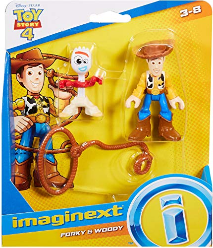 Fisher-Price GBG90 Imaginext Disney Pixar Toy Story 4 Woody & Forky Figure 2-Pack thumb #5