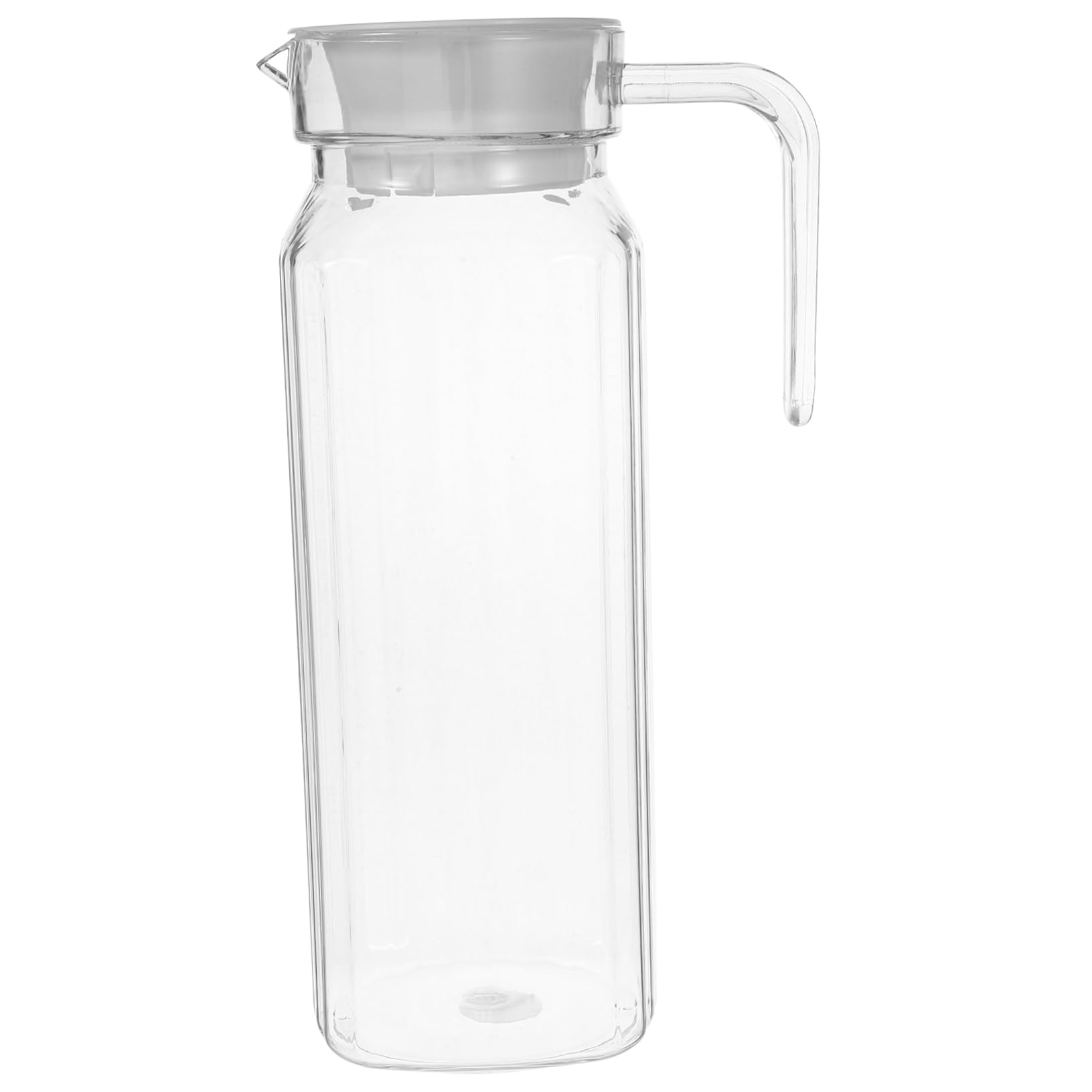 PRETYZOOM Stylish Water Pitcher with Lid Material Versatile Drink Container for Cold Water and Juice for Kitchen and Dining Decor