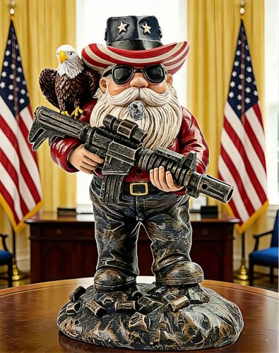 Tabletop-4.8in Gnomes Military Gnome Gnome Gifts Garden Gnome Gifts for Men