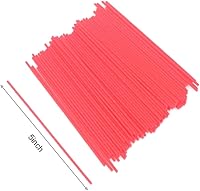 Vista 2 de spray can straws, Replacement Spray Can Extension Straw,Red Plastic Extension Straws,5Inches. (50 Pack)