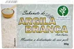 BIONATURE SABONETE BARRA ARGILA BRANCA 90G