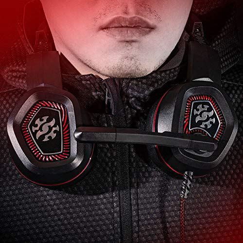 Image of XPG EMIX H20 Wired Virtual 7.1 Surround Sound 50mm Drivers RGB Gaming Headset Summoner RGB Mechanical Multimedia Blue