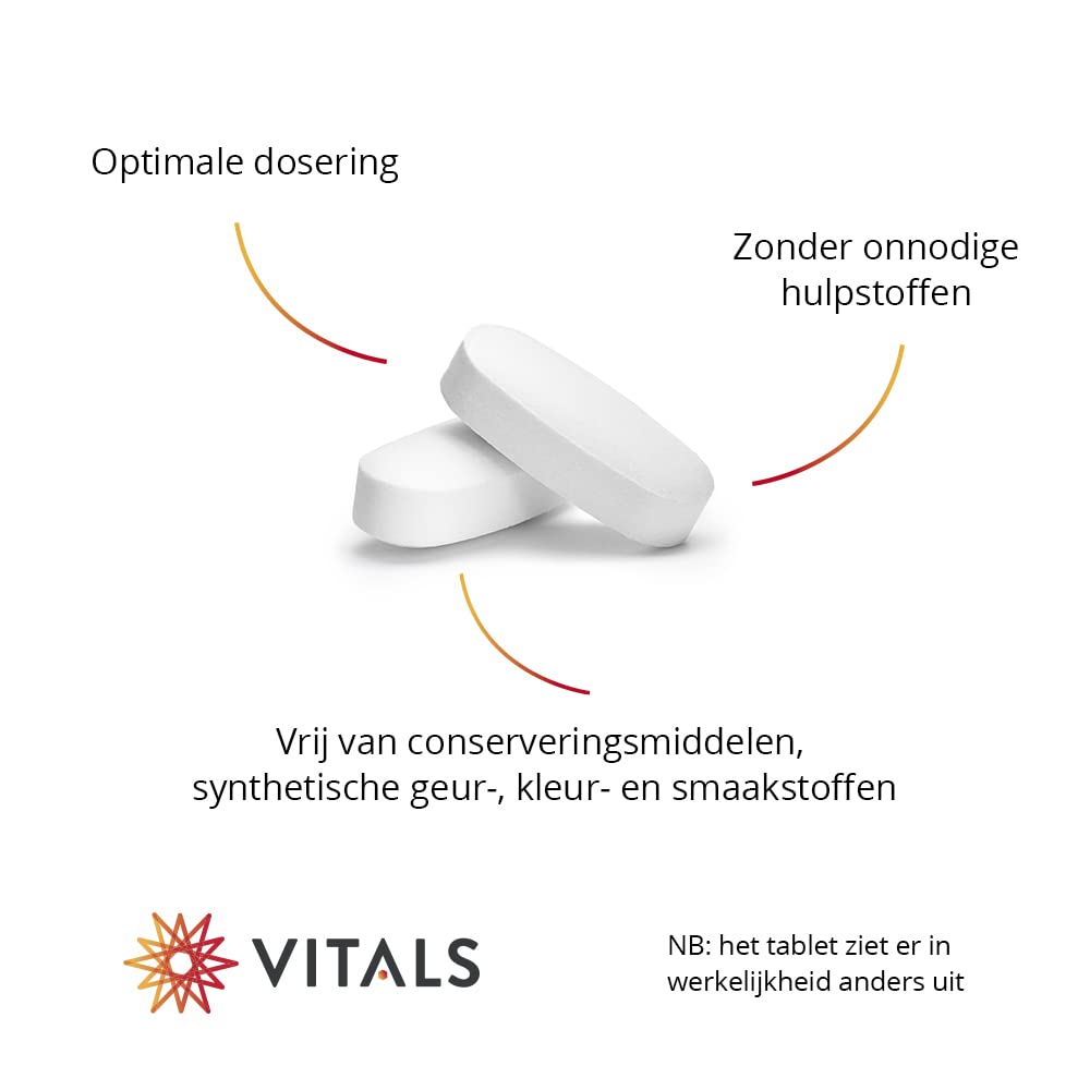 Vitals Ginkgo Biloba PS - 60 Tabletten, vegan. Mit Virtiva und Phytosome für verbesserte Bioverfügbarkeit. Für Konzentration, Gedächtnis und geistige Leistung.