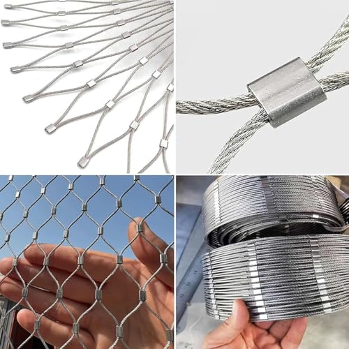 Filet de sécurité pour balustrades et terrasses en acier inoxydable - 3