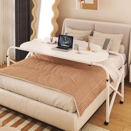 Table de lit extensible et mobile pour ordinateurs et lits doubles