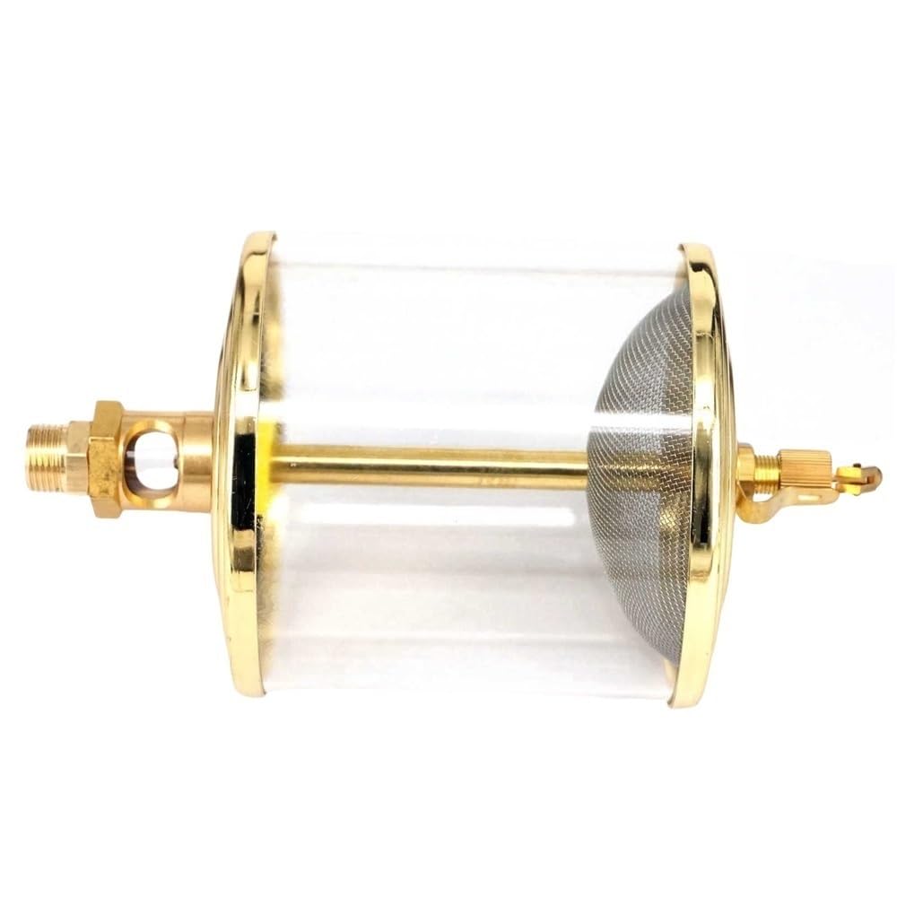 Kubek Drip Feed Cup 16-600 ml Mosiężny Celownik Żelazny Sight Drip Feed Oiler, Trwałość Smarownica Gwintowana 1 szt. (600 ml * 3/8 cala)