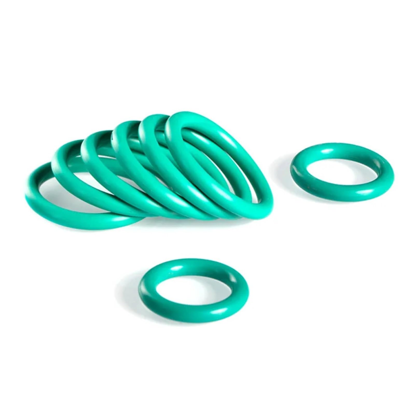 LEOTNNDQ 1pcs OD 3mm - 40mm,CS 1/1.5/1.9/2mm O Ring,Fluorine Rubber O-Ring Gasket, Sealing Ring(OD 5mm,1mm(10Pcs))
