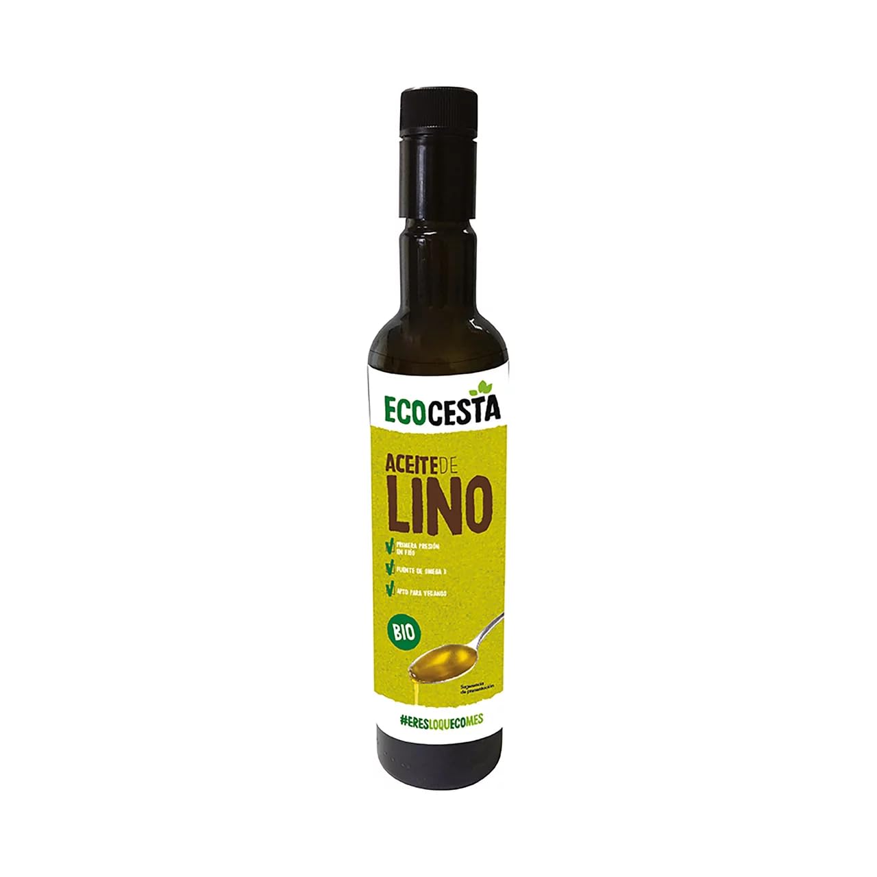 Leinöl aus ökologischem Anbau, 500 ml Flasche, 4er Pack