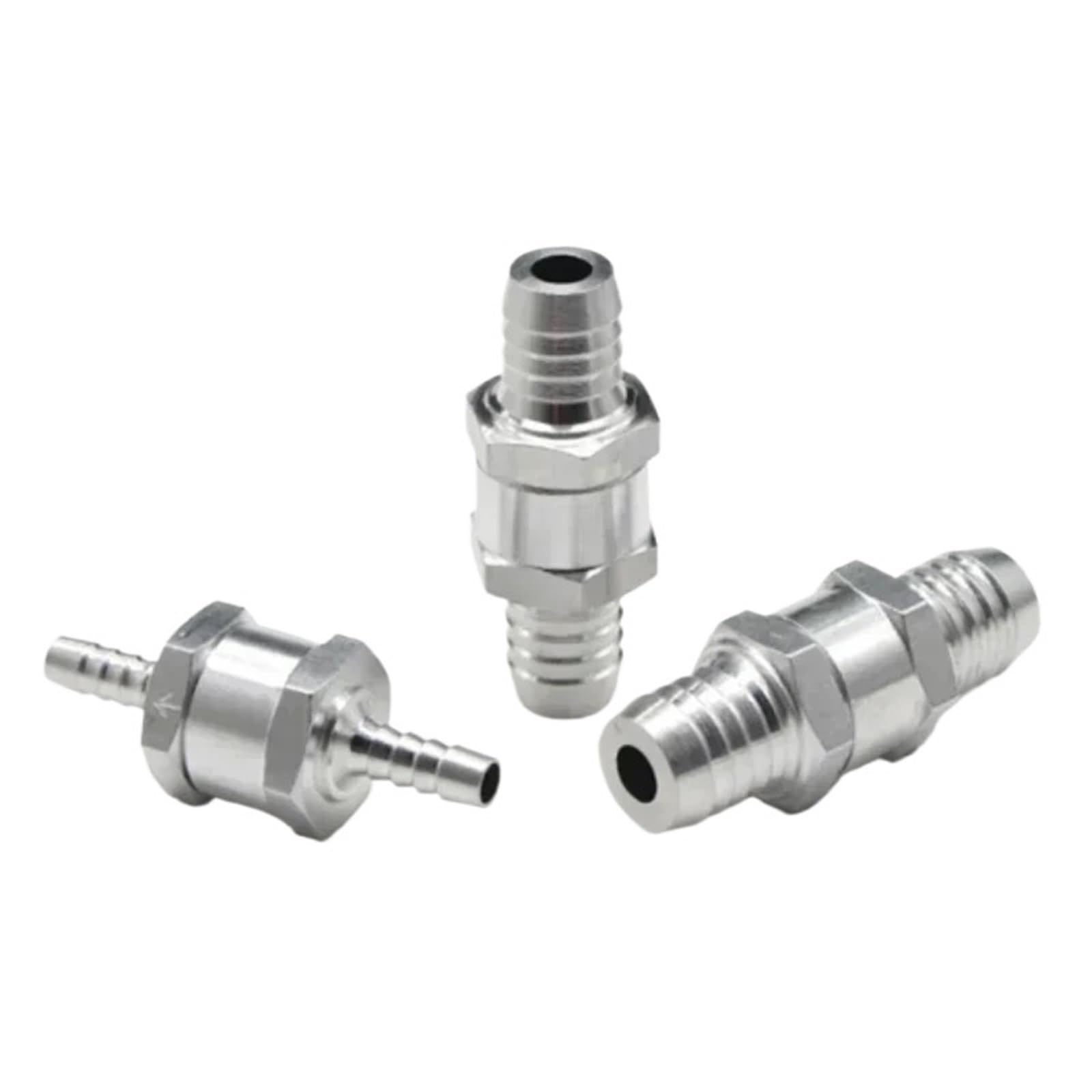Uyzndkvsi 6Mm X 1Pcs 1Pcs/5Pcs 1-Way Valve 6Mm 8Mm10mm 12Mm 14Mm 16Mm Valves Aluminium Alloy Non Return Check Valve 1 Way(6Mm X 1Pcs)