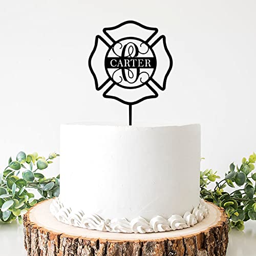 Maltese Cross fireman cake topper by ArogGeld