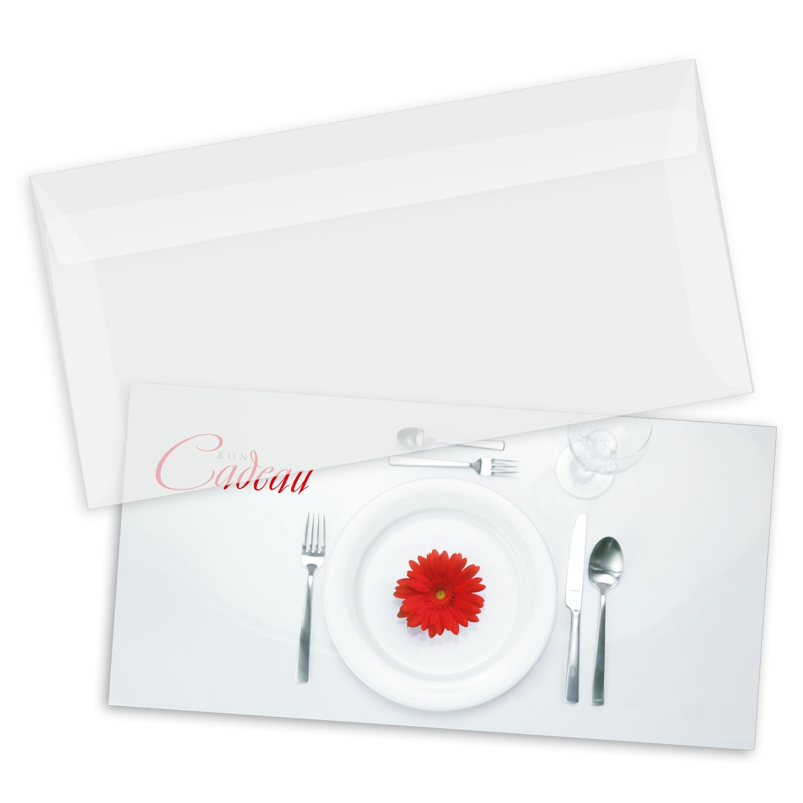 Bons Cadeaux avec Enveloppe pour Solution Vente Restauration 100 Ex - 4