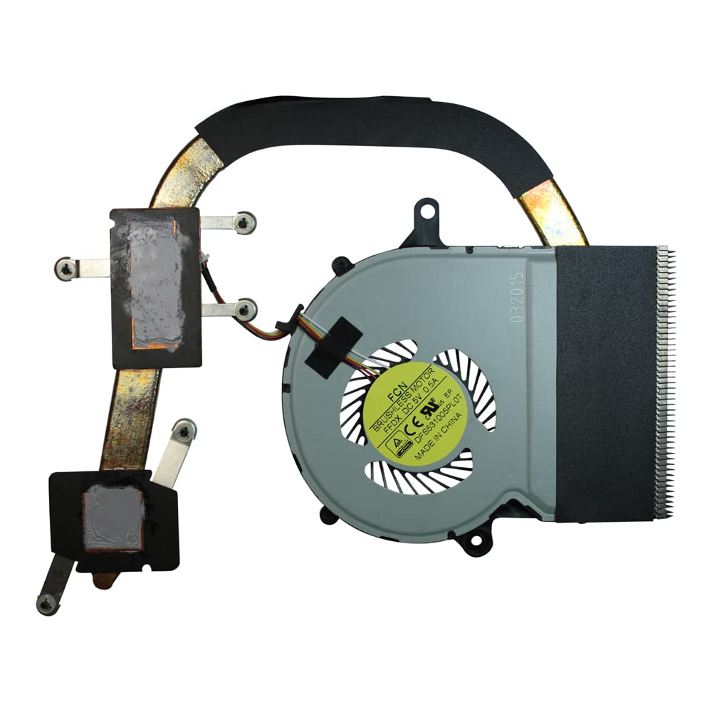 Ventilateur avec radiateur Power4Laptops pour graphique indépendant Acer