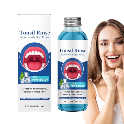 Enjuague Bucal Para Adultos - Solución Refrescante Contra La Halitosis | 120ml Enjuague Bucal Sin Alcohol Para Un Aliento Fresco, Seca Y Mal Aliento, Para Niños Y Adultos, Para Viaje, Fecha, Ca