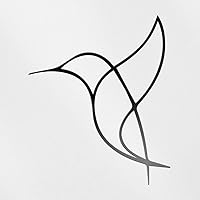 Vista 23 de ANDstic506660SI - Calcomanías de vinilo personalizadas (plata metálica) (juego de 2) calcomanías de vinilo resistentes a la intemperie para laptop