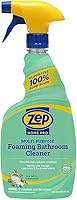Zep Home Pro Foaming Bathroom Cleaner 32 oz - Eucalyptus Sea Salt Scent, Cuts Soap Scum, Hard Water Stains on Showers & Tubs