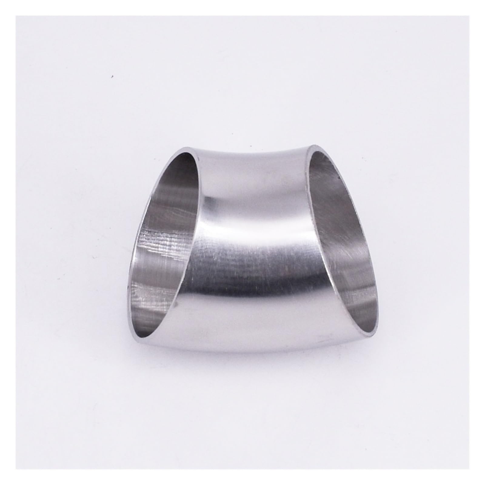 Silenziatore Scarico Auto Universale - Acciaio Inox SUS 304, Per Tubi 19-51mm, Gomito 45 Gradi - Foto 2