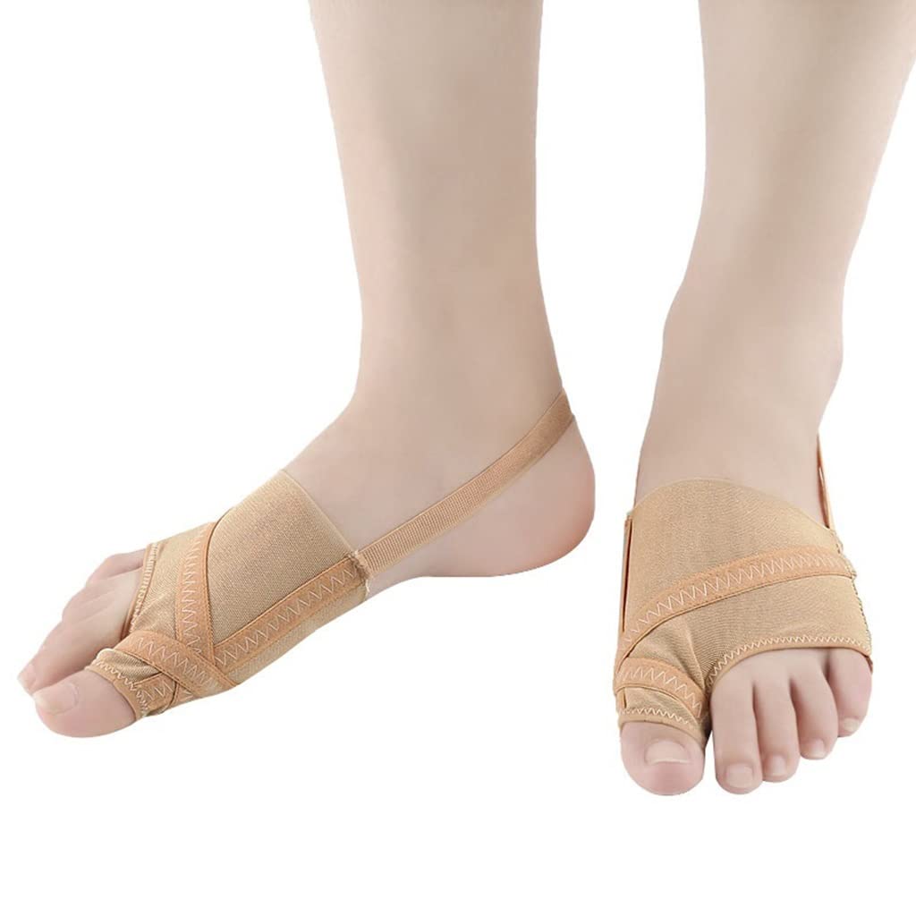Mangas de Alivio de juanetes con Protector de Gel para Calcetines de juanetes, Cojines con Correa elástica para el talón y Alivio del Dolor de juanetes, ampollas y fricción