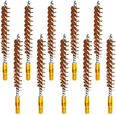 McJ Tools 10pack 375-Caliber Bronze Bore Brush