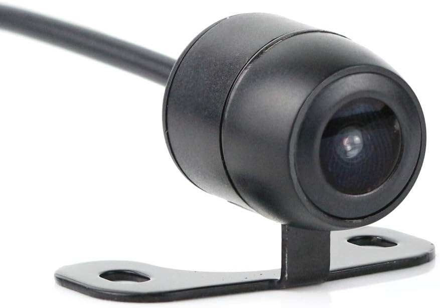 Retrovisore Auto retrovisore da 4.3 Pollici Monitor per parcheggio + 4 LED CCD per Visione Notturna Retrovisore Telecamera per parcheggio Automatico con Kit Ricevitore trasmettitore Wireless