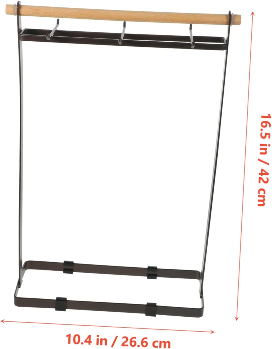 Silverware Holder Rack Kitchen Utensil Organizer Drying Rack Sturdy Iron