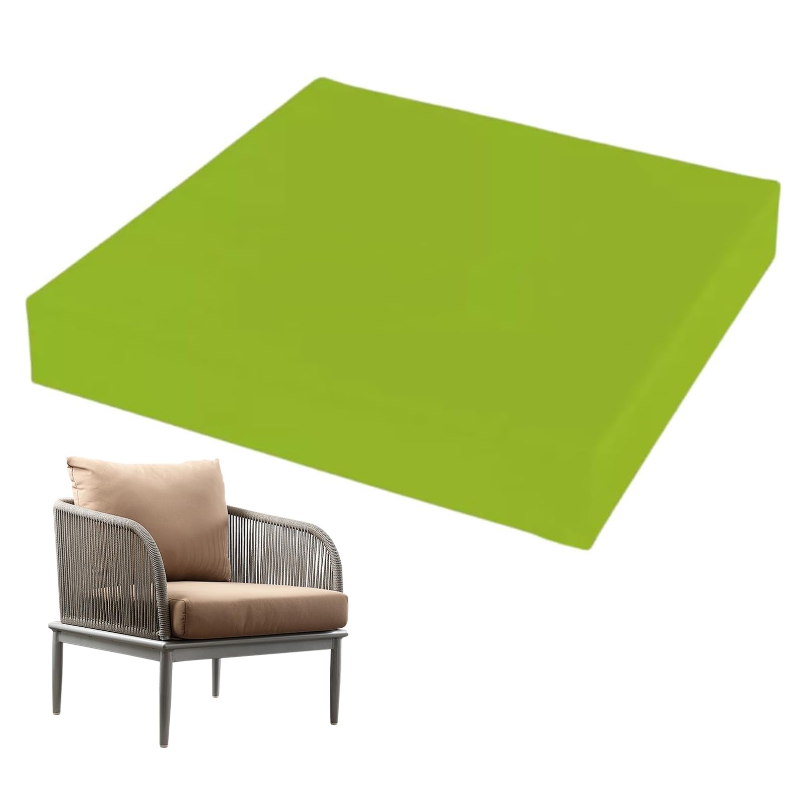 Coussin de chaise d'extérieur haut de gamme en tissu polyester robuste