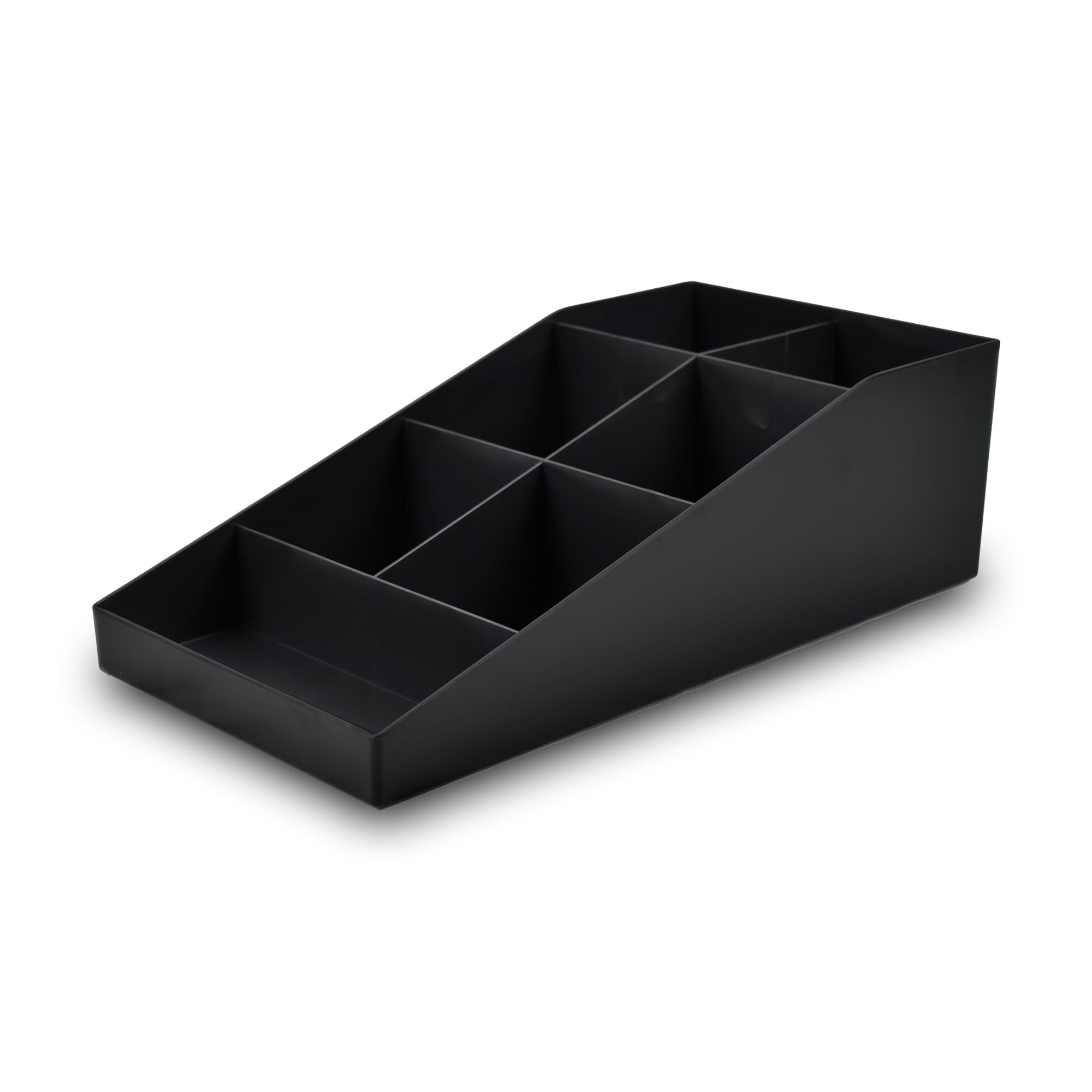 Deflecto 7 Compartment Coffee and Tea Condiment Station Organiser - Beverage Station