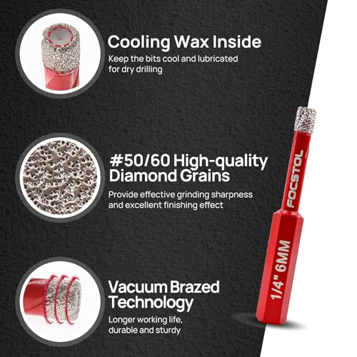 Dry Diamond Drill Bits Set - Image 3