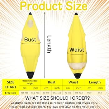 Costumes De Banane Pour Adultes Et Enfants | Acheter En Ligne