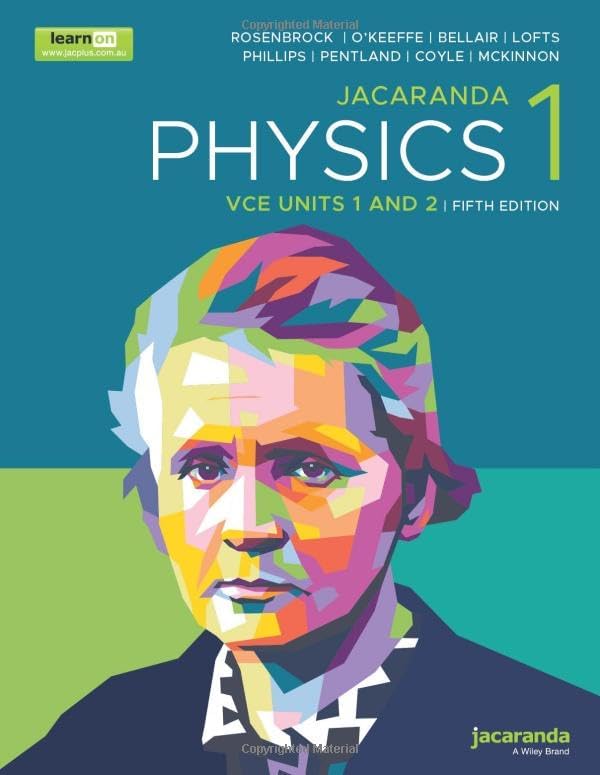 Michael Rosenbrock Amazon.com: Jacaranda Physics 1 VCE Units 1 and 2, 5e learnON and Print ...