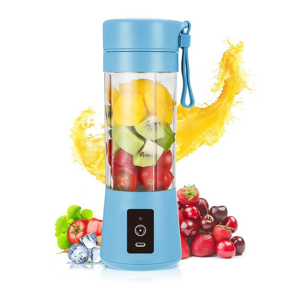 Huile d'extracteur portable Fayelong bleu pour réussir vos mélanges de nourriture