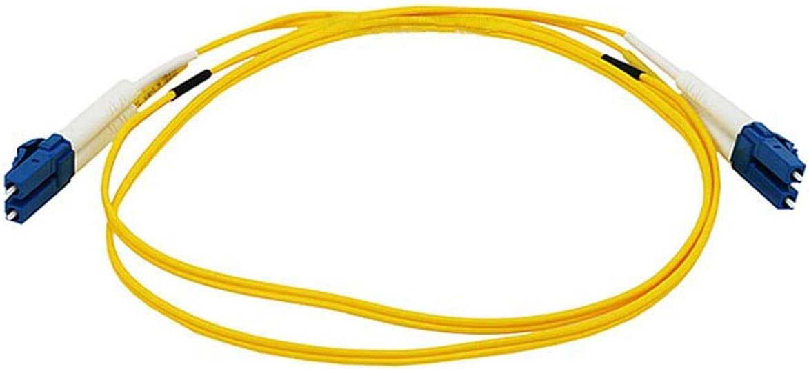 Monoprice Fiber Optic Cable, LC/LC, Single Mode, Duplex - 1 meter (9/125 Type) - Yellow