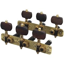 ZYYWGG 2 pièces accordeurs de Guitare Classique Tuning Key Pegs Machine Heads, pour Guitares Classiques Folk acoustiques - Les Beatles, Paul McCartney, John Lennon, RIngo Starr, George Harrison