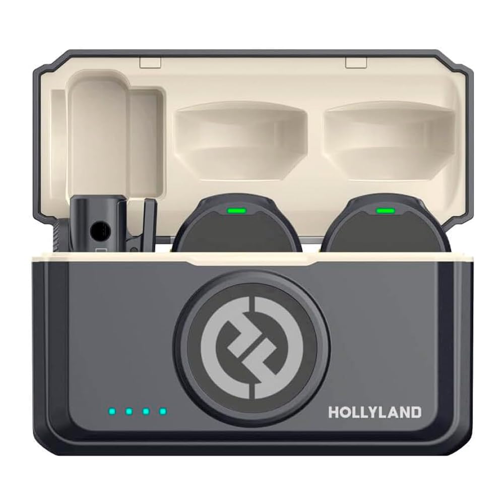 Hollyland Lark M2 Combo ブラック Sistema Mic Hollyland Lark M2 Combo - WorldView