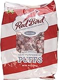 Red Bird Soft Peppermint Puffs, Individually Wrapped Candy, Non-GMO Verified, Kosher, 46 oz Bag